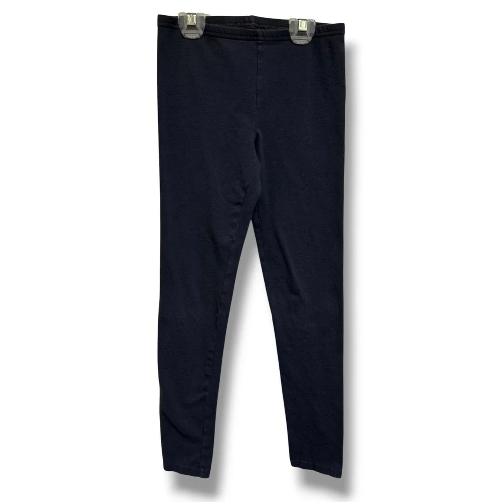 Old Navy Girls Carbon Gray Stretch Cotton Leggings Pants Size‎ L 10-12 Regular
